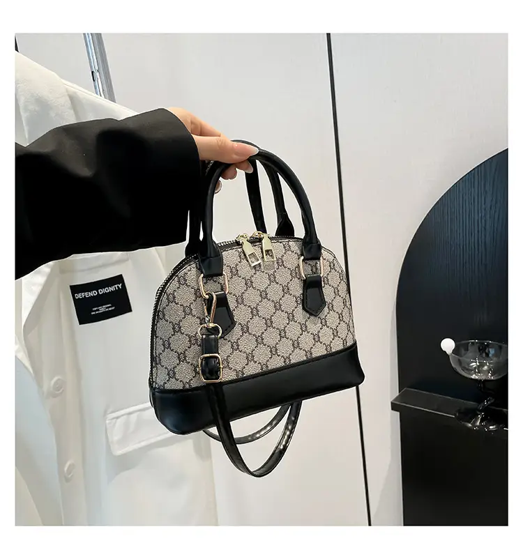 2025 Summer Casual Shell Bag White Red Handle — feature 29