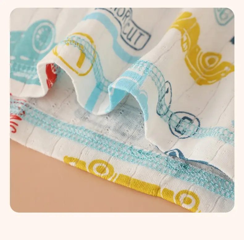 Baby Short Sleeve Cotton Pajamas Bottoming Shirt Kids — feature 18
