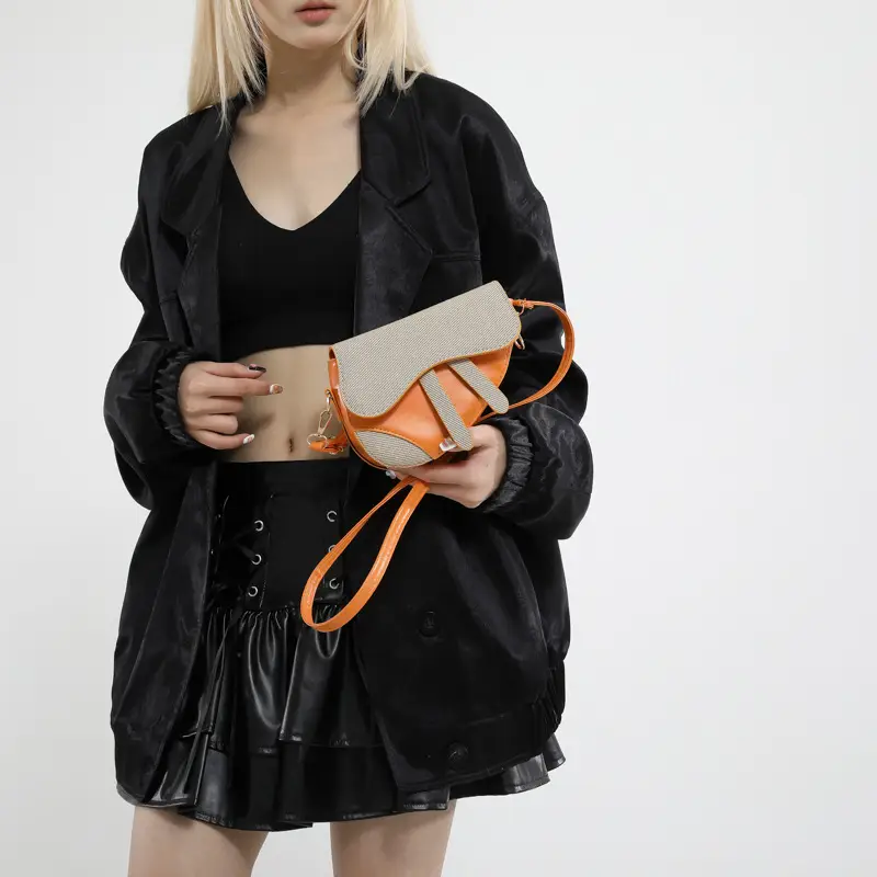 Women Crossbody Bag Mini Saddle Bag 2025 New Fashion - Image 7