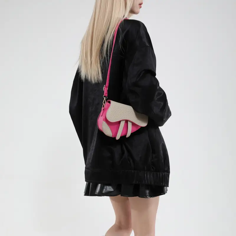 Women Crossbody Bag Mini Saddle Bag 2025 New Fashion - Image 8
