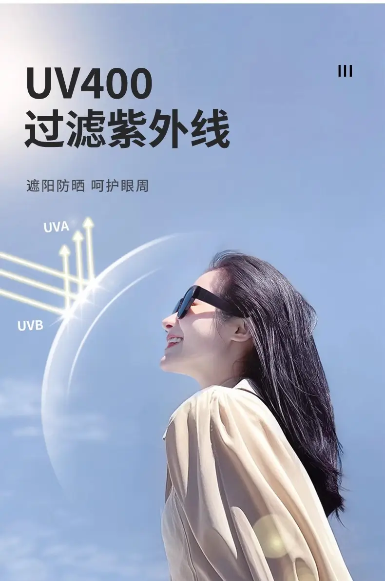 Women's Anti-UV Polarized Sunglasses Small 518mm — feature 12
