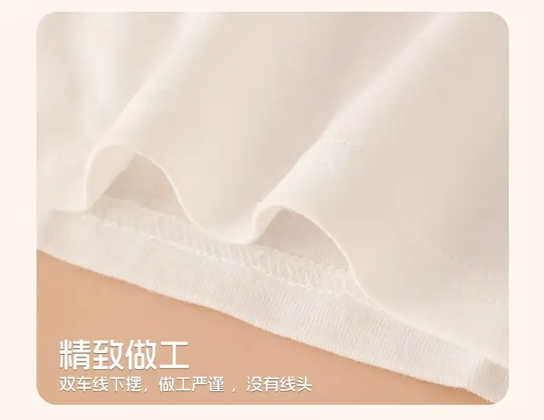 100 Cotton Boys T-Shirt Baby Summer Half Sleeve Class A Undershirt — feature 11