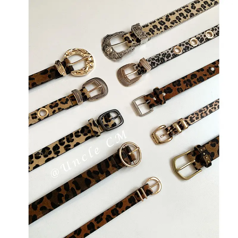 Vintage Leopard Belt for Women Trendy Dress Jeans - Image 8
