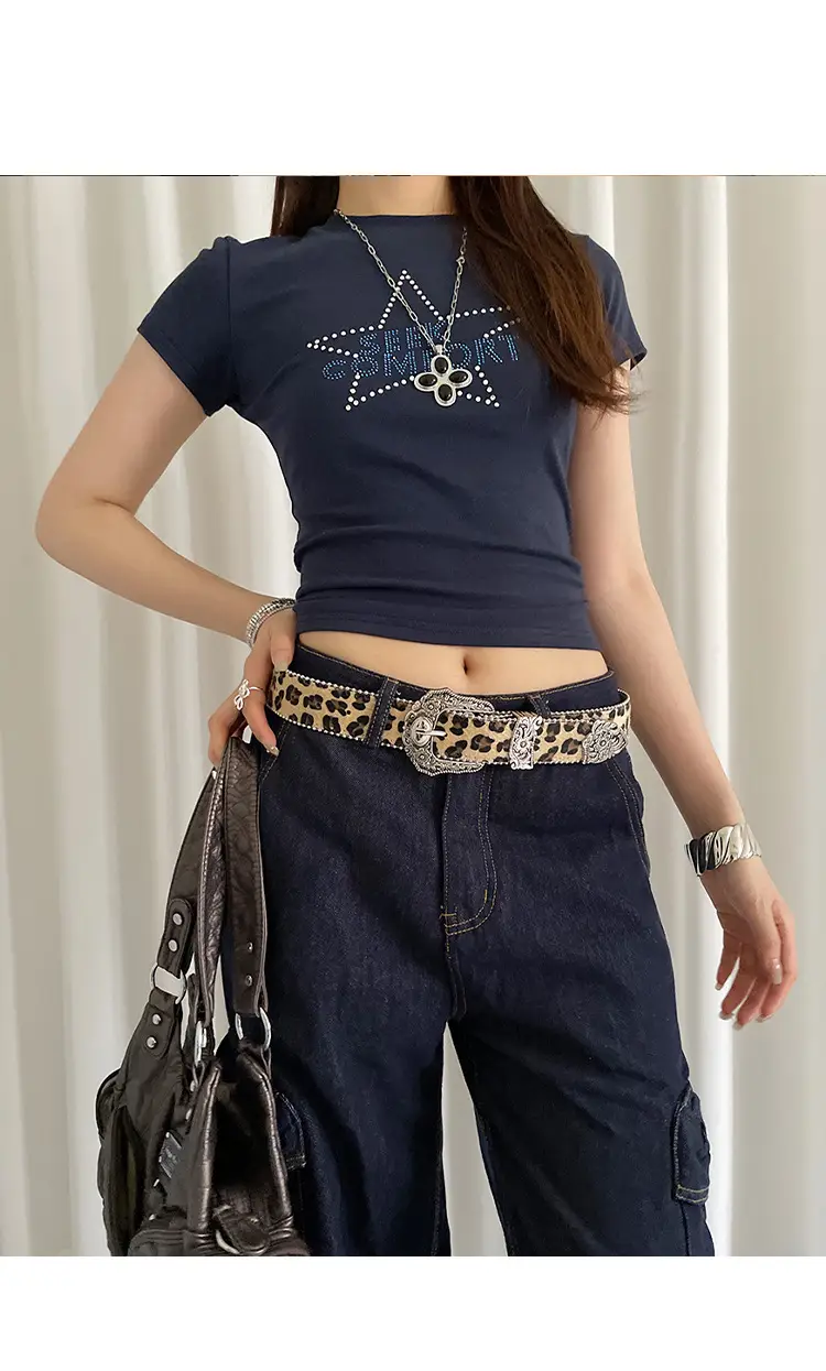 Vintage Leopard Belt for Women Trendy Dress Jeans — feature 2