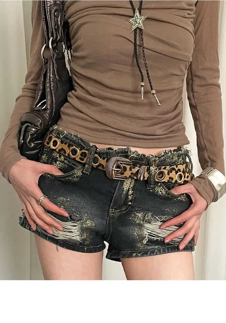 Vintage Leopard Belt for Women Trendy Dress Jeans — feature 3
