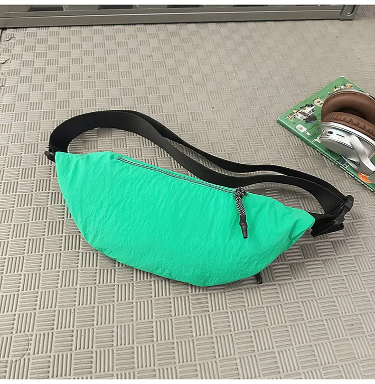 Orange Crossbody Fanny Bag for Men Women Casual Travel Mobile Bag — feature 39