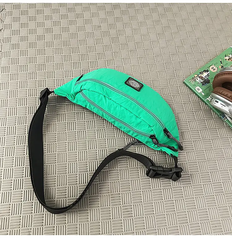 Orange Crossbody Fanny Bag for Men Women Casual Travel Mobile Bag — feature 41