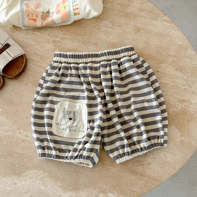 Baby Vest Sleeveless T-Shirt Cartoon Print Boys Summer Wear - Image 2