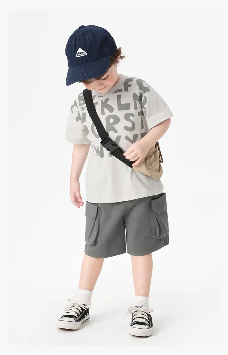 Right European Boys Cotton T-Shirt Summer New Clothes — feature 19