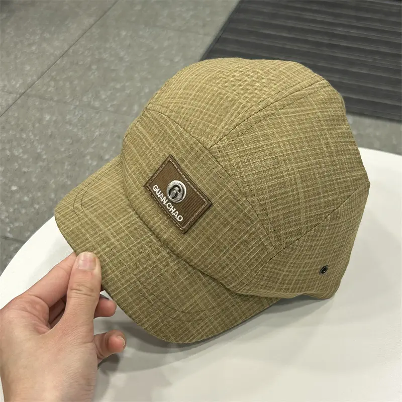 Men Casual Olive Green Sun Hat 13cm Deep 13cm High - Image 3