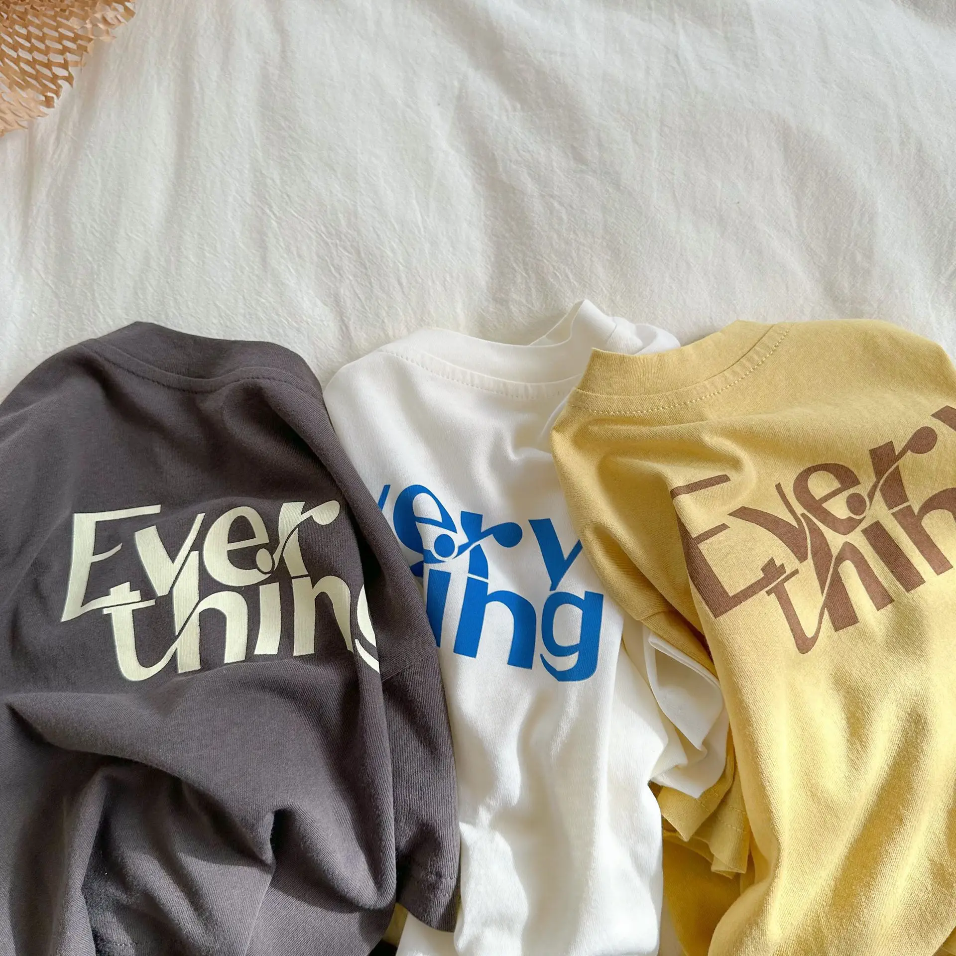 Baby Printed T-Shirt Shorts Set Summer Korean Style - Image 6
