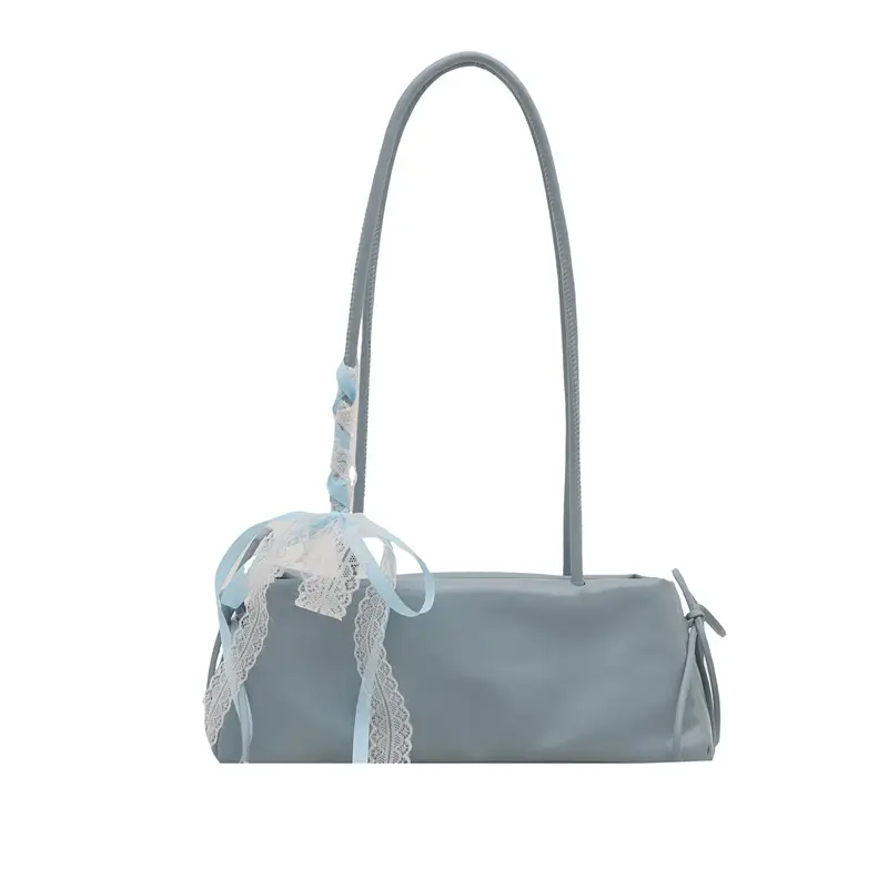 White Korean Style Shoulder Bag for Women 2025 - Image 10