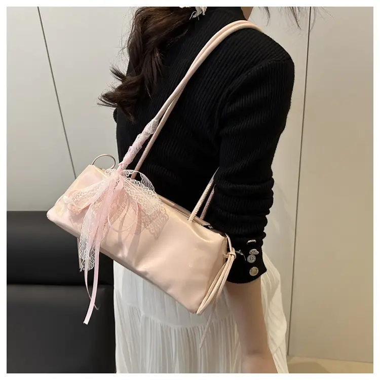 White Korean Style Shoulder Bag for Women 2025 — feature 11