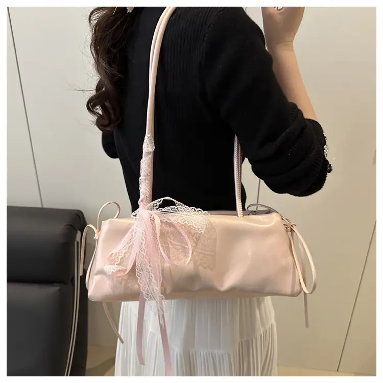 White Korean Style Shoulder Bag for Women 2025 — feature 12