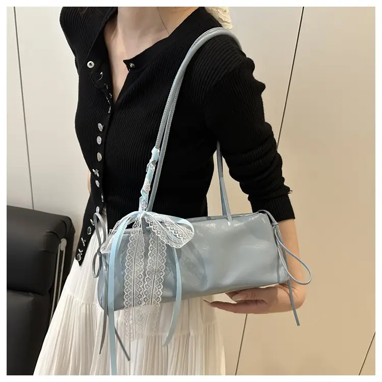 White Korean Style Shoulder Bag for Women 2025 — feature 14
