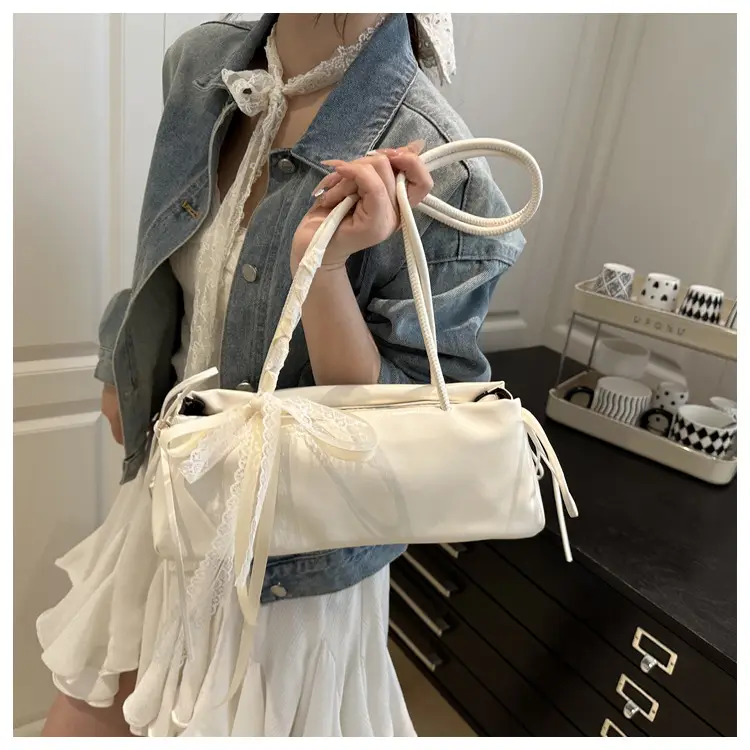 White Korean Style Shoulder Bag for Women 2025 — feature 18