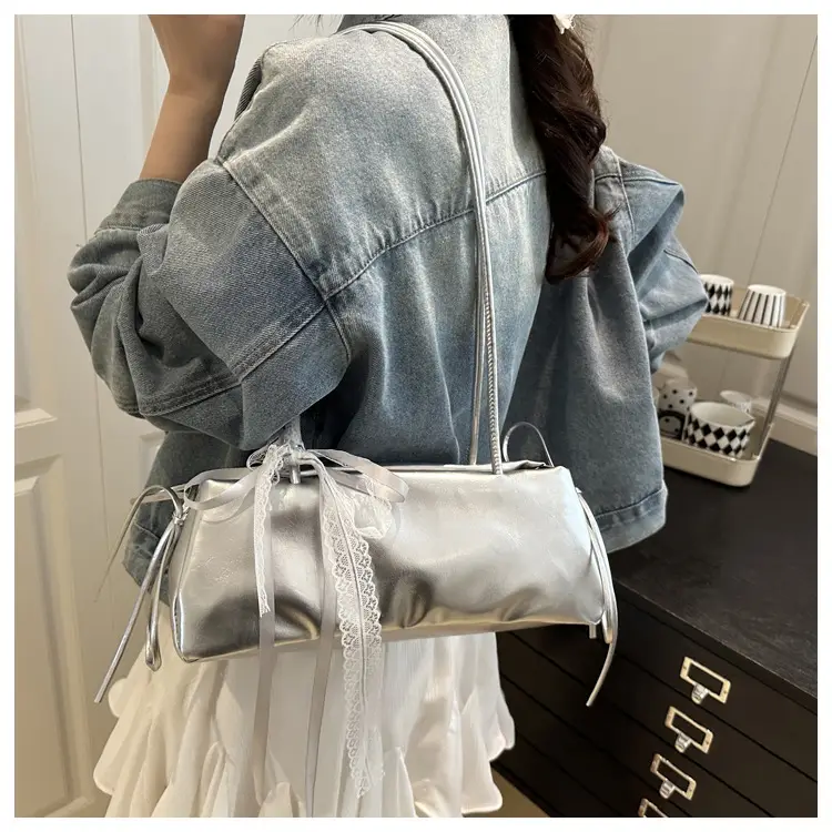 White Korean Style Shoulder Bag for Women 2025 — feature 20