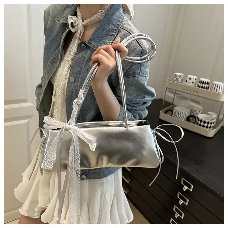 White Korean Style Shoulder Bag for Women 2025 — feature 22
