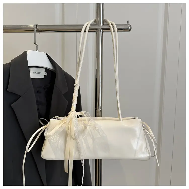White Korean Style Shoulder Bag for Women 2025 — feature 25