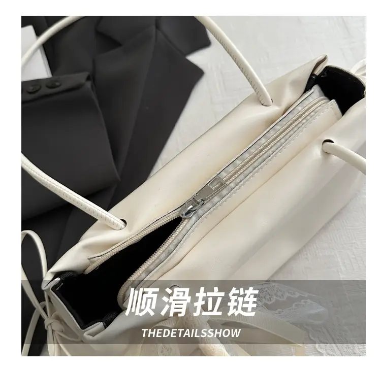 White Korean Style Shoulder Bag for Women 2025 — feature 5