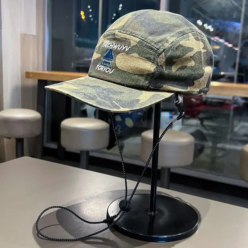 Camouflage Fishing Hat for Kids Spring Summer Camping - Image 4