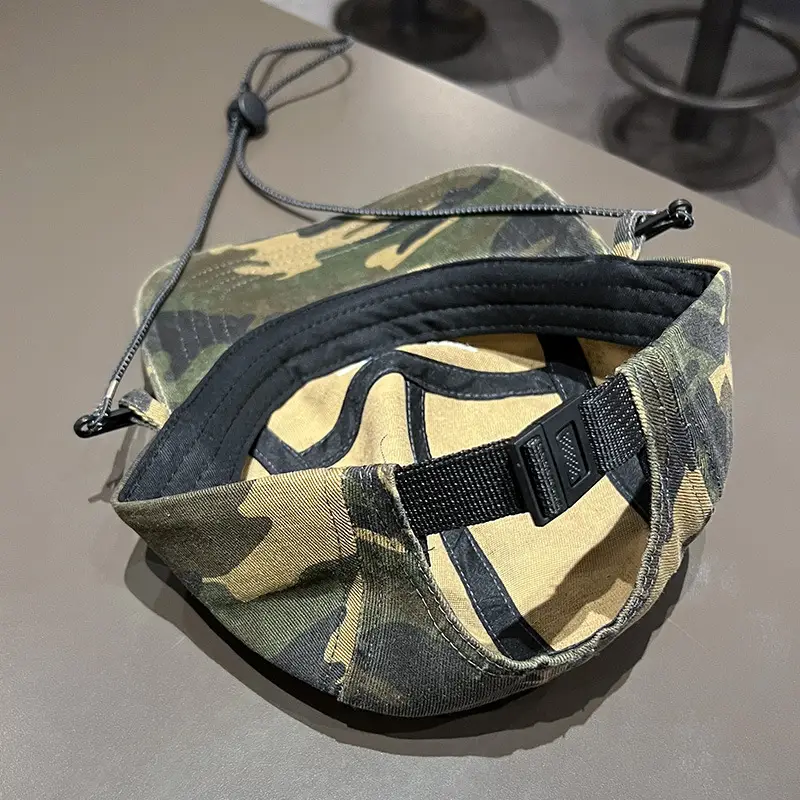 Camouflage Fishing Hat for Kids Spring Summer Camping — feature 10