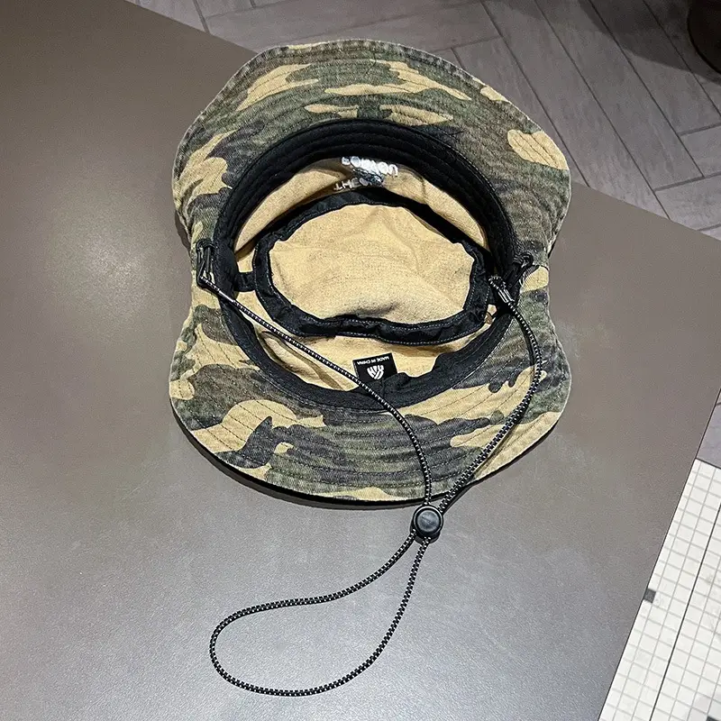 Camouflage Fishing Hat for Kids Spring Summer Camping — feature 22