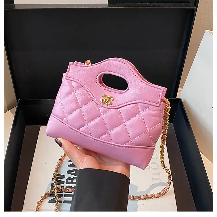Lingge Embroidery Women's Multi Color Chain Shoulder Bag — feature 10