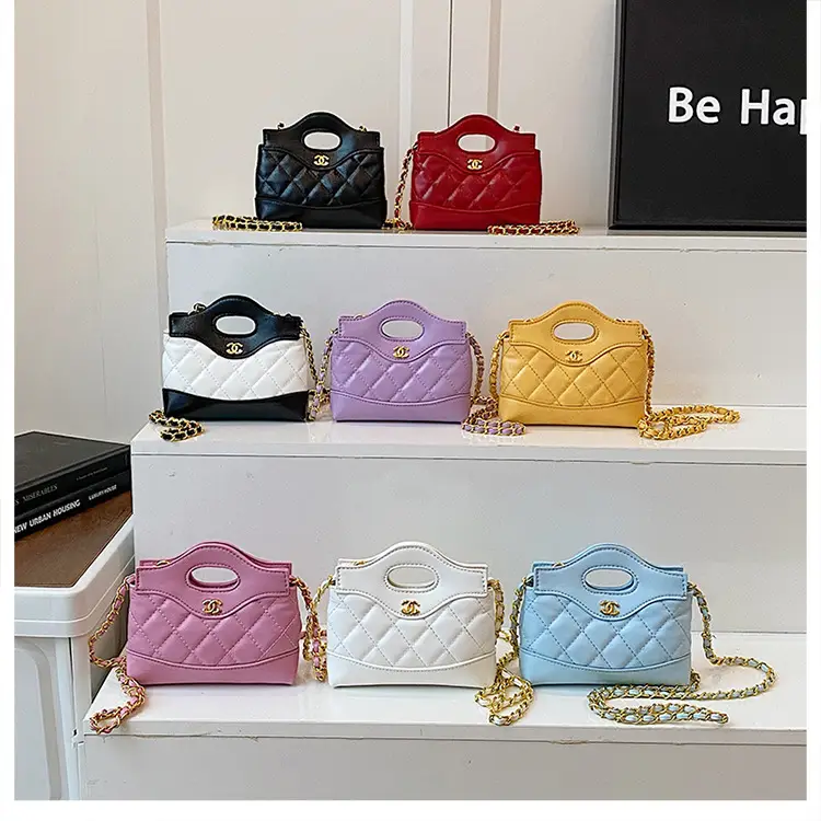 Lingge Embroidery Women's Multi Color Chain Shoulder Bag — feature 17