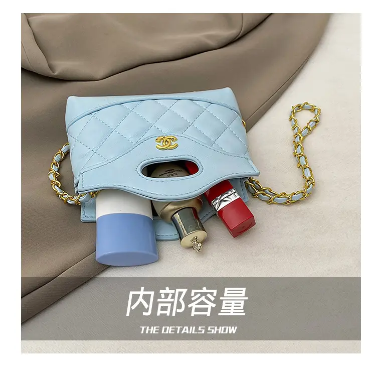 Lingge Embroidery Women's Multi Color Chain Shoulder Bag — feature 3