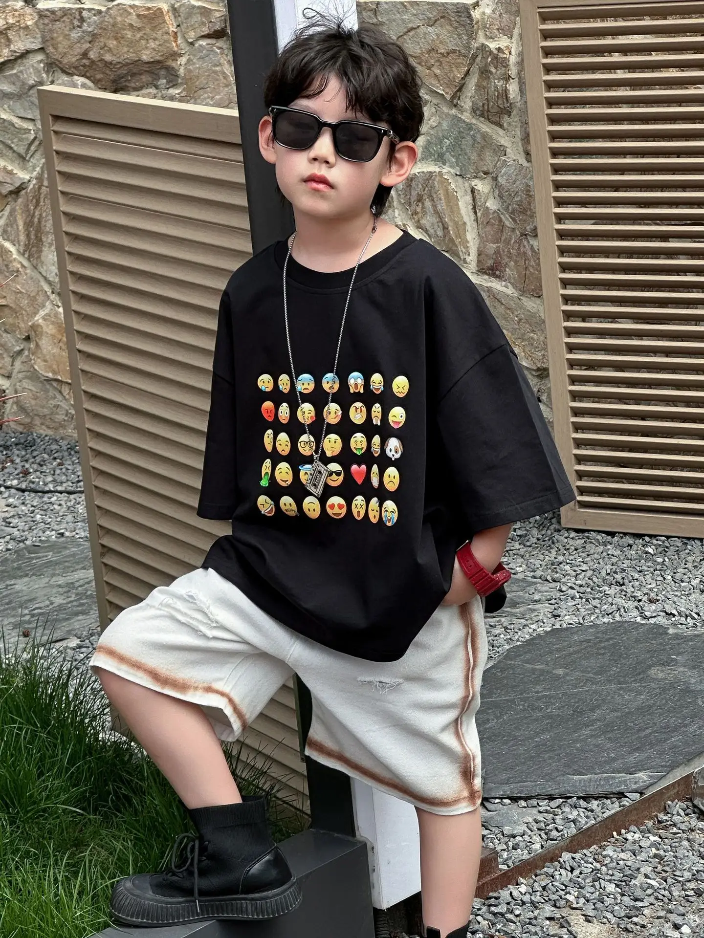 Boys Printed T-Shirt Summer Wear 2025 - Image 3