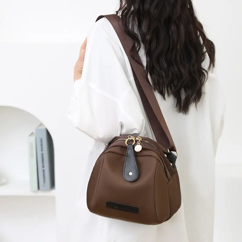 2026 Women's Canvas Crossbody Bag Black Green Brown - Image 15