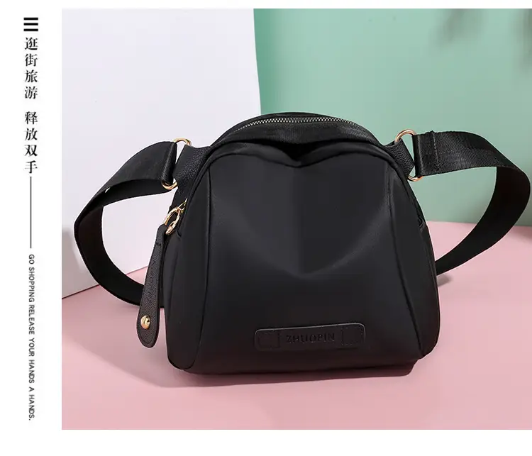 2026 Women's Canvas Crossbody Bag Black Green Brown — feature 12