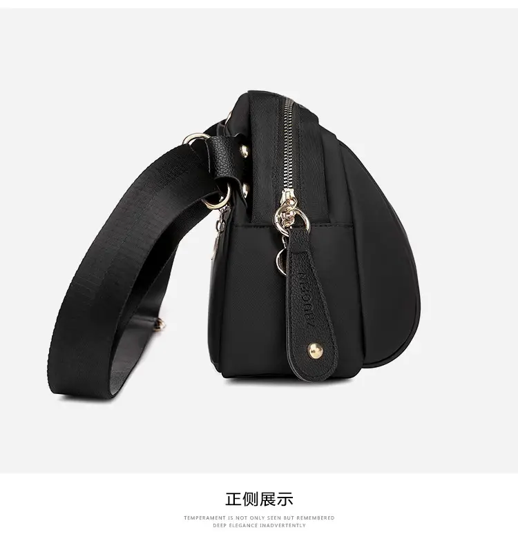 2026 Women's Canvas Crossbody Bag Black Green Brown — feature 20