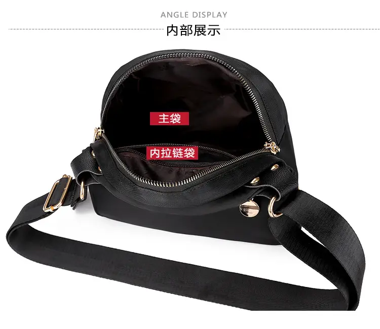 2026 Women's Canvas Crossbody Bag Black Green Brown — feature 27