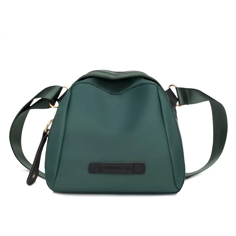 2026 Women's Canvas Crossbody Bag Black Green Brown - Image 5