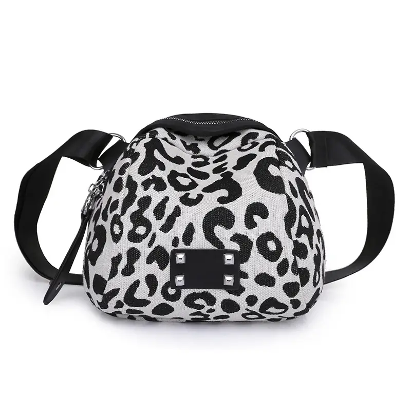 2026 Women's Canvas Crossbody Bag Black Green Brown - Image 6