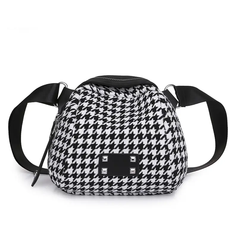 2026 Women's Canvas Crossbody Bag Black Green Brown - Image 7