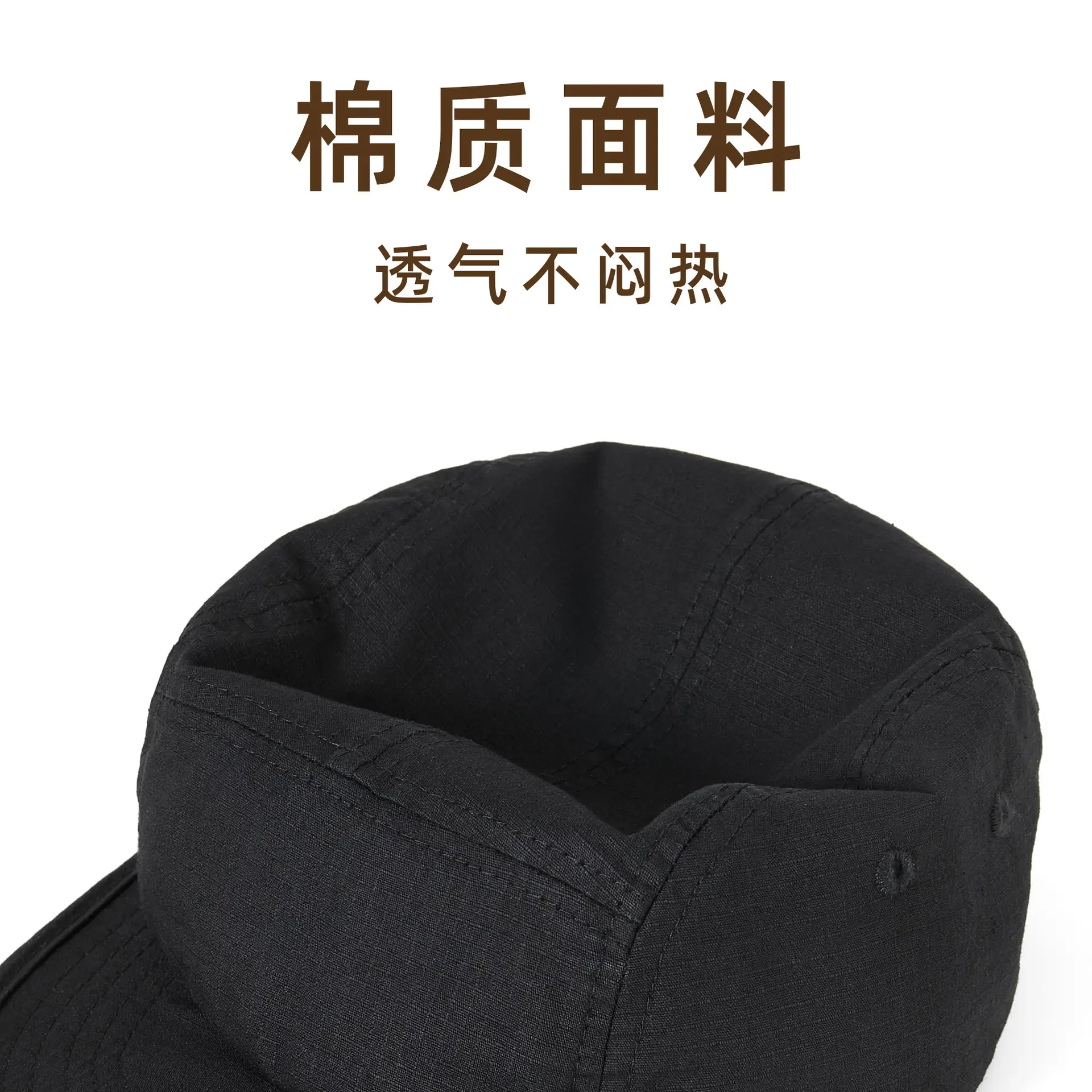 Soft Foldable Baseball Cap for Men Women Black Blue Green - Image 9