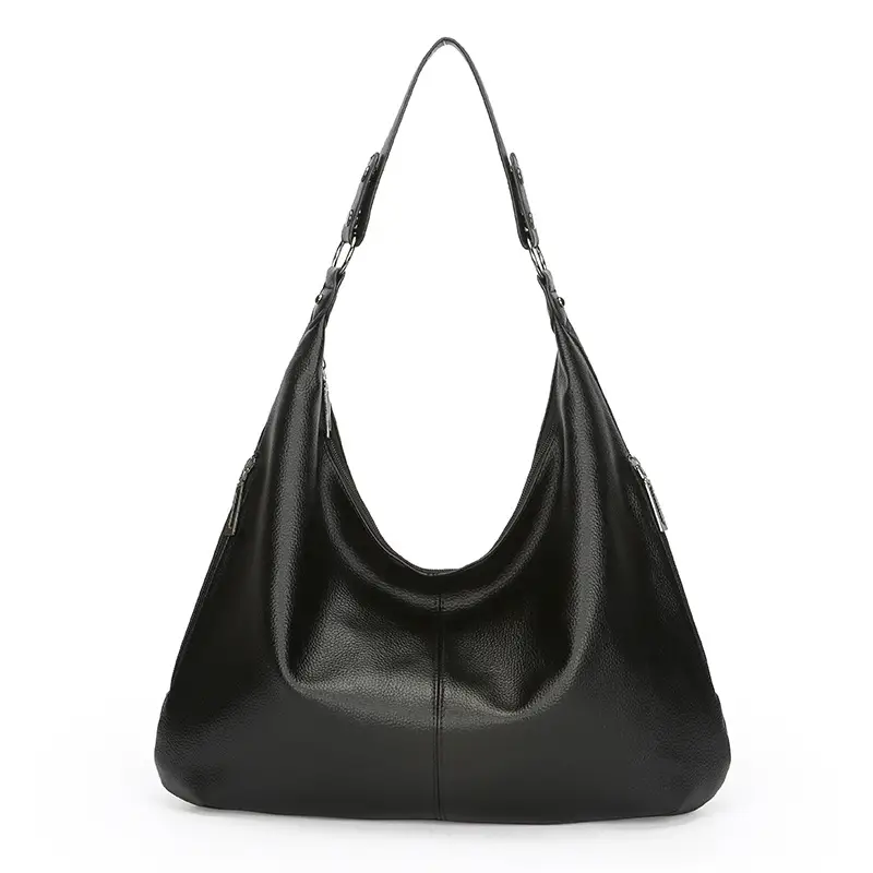 Large Capacity Leather Tote Bag for Women European American Retro Design