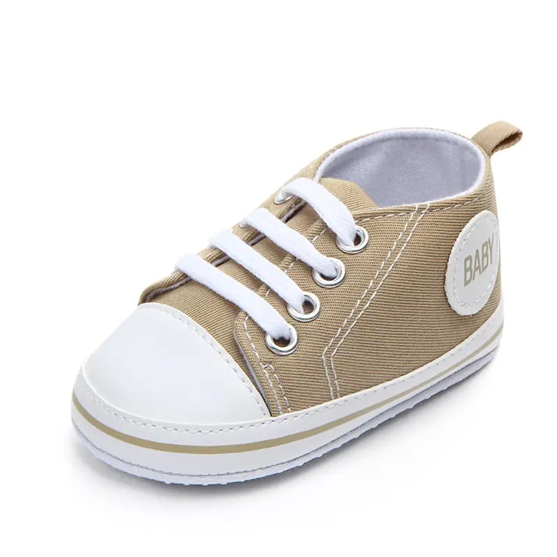 Baby Toddler Shoes Navy Blue Soft Soled Canvas
