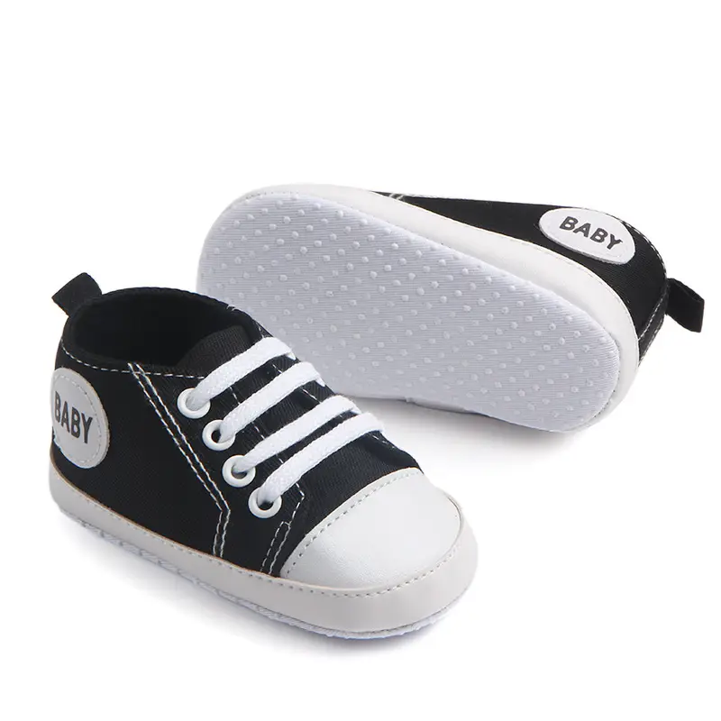 Baby Toddler Shoes Navy Blue Soft Soled Canvas — feature 25