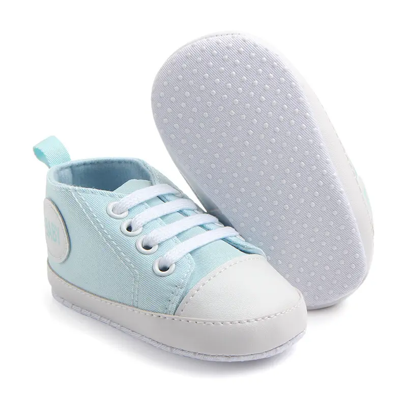 Baby Toddler Shoes Navy Blue Soft Soled Canvas — feature 64