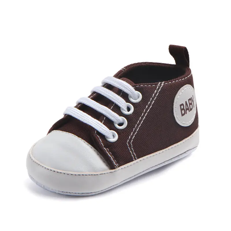 Baby Toddler Shoes Navy Blue Soft Soled Canvas