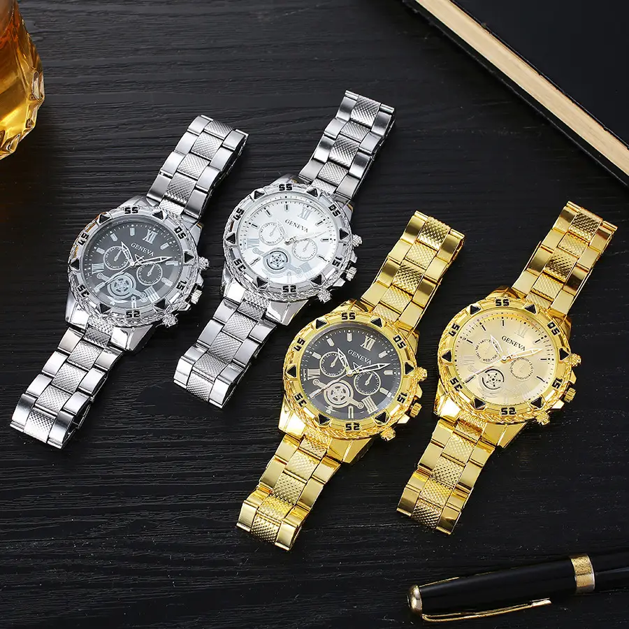 2025 Silver Quartz Chronograph Watch for Men - Image 6