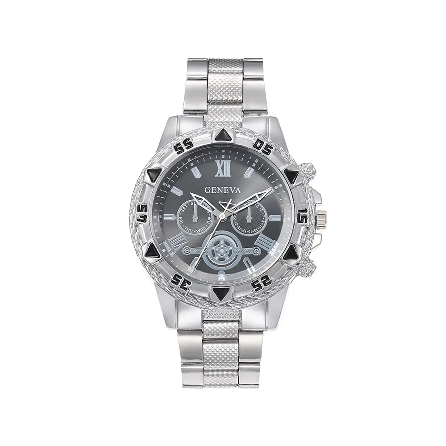 2025 Silver Quartz Chronograph Watch for Men — feature 5