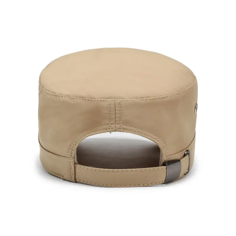 Men's Beige UV Visor Cap Spring Summer Hat - Image 7
