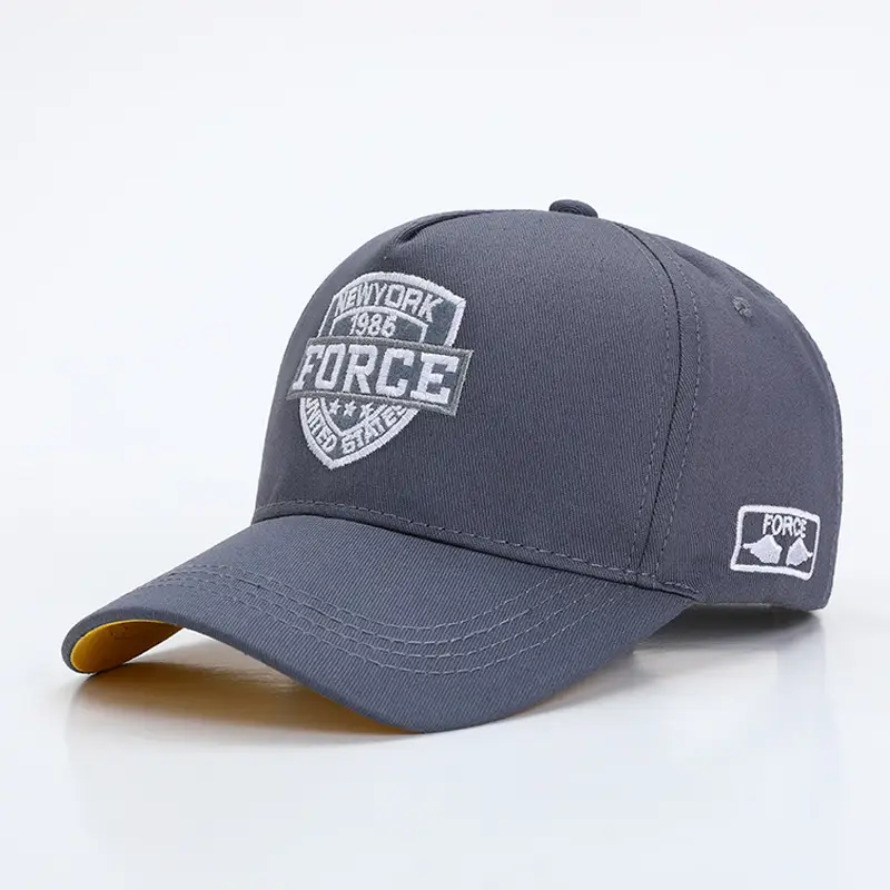 Big Head Baseball Cap for Men Wide Brim Beige - Image 4