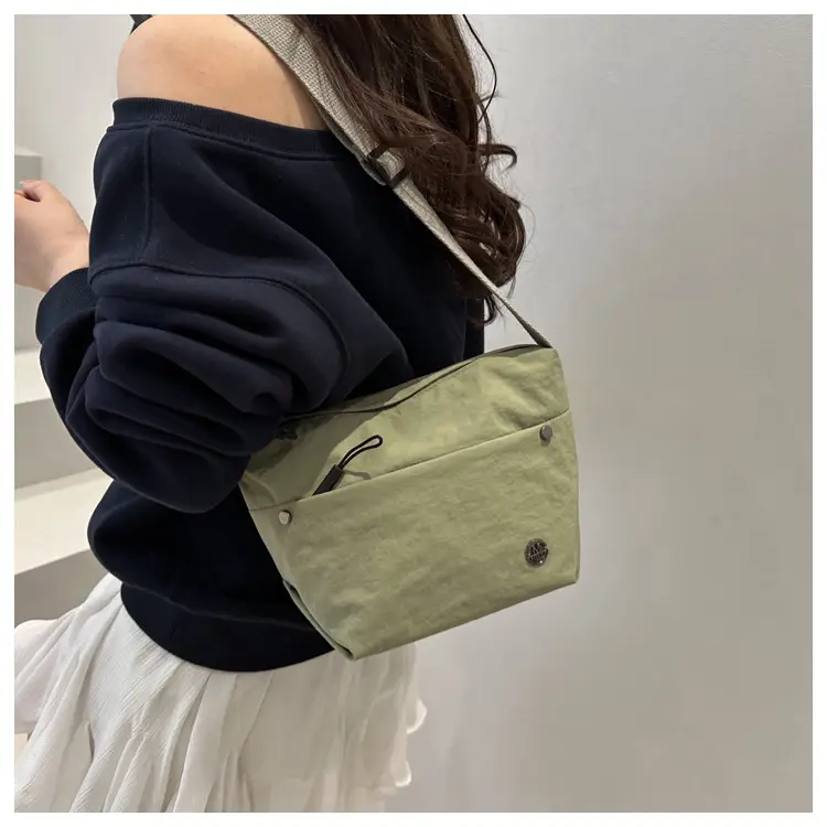 Black Nylon Crossbody Bag Lightweight Large Capacity 2025 β feature 13