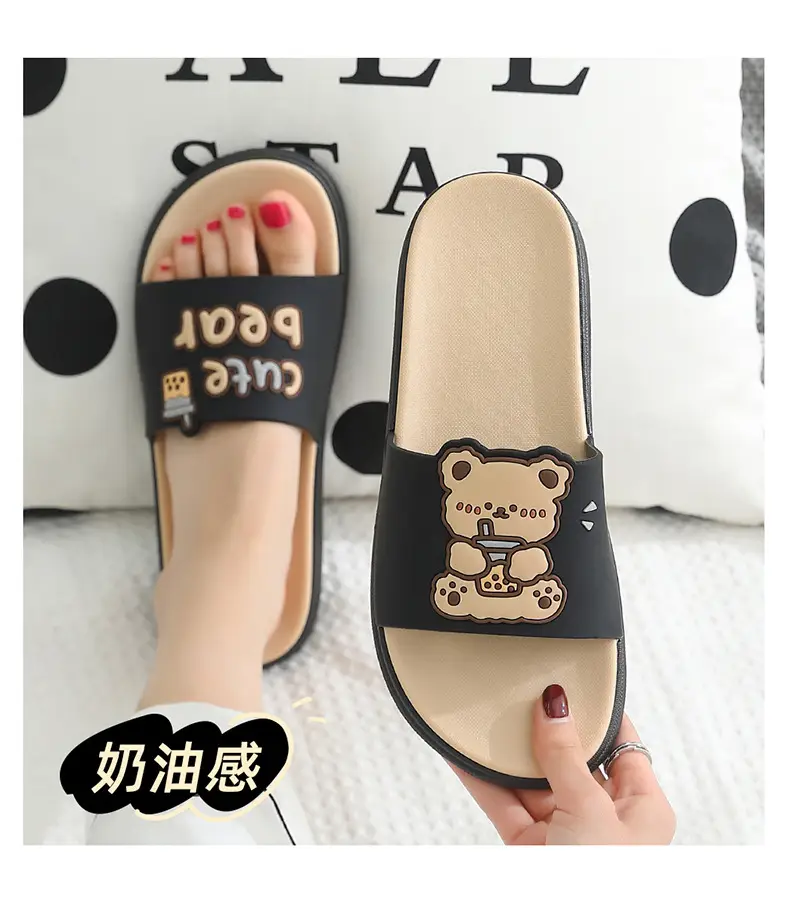 Summer Slippers for Women 2025 New Cute Home Indoor Bathroom Bath Non-Slip Couple Home Slippers for Men — feature 9